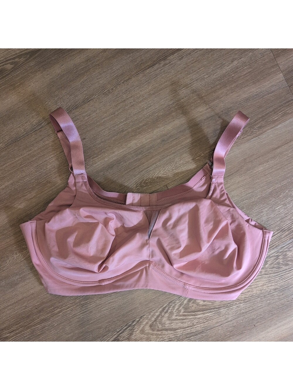 Olga GK2941A Flex Revolution Underwire Bra 42DD Unlined Unpadded pink feminine
